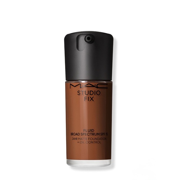 NW48 Mac Studio Fix Fluid SPF15 24 Hour Matte Foundation + Oil Control Brand New - Picture 1 of 14